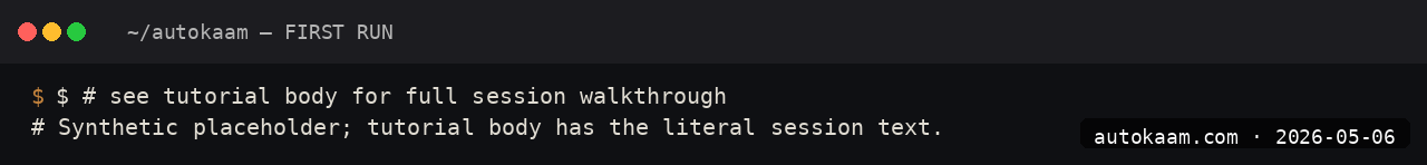 Multi-mode session output